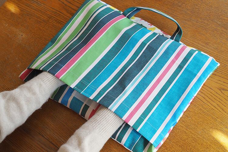 背もたれ式防災頭巾カバーの作り方