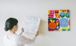 手作りだから好きな布で！ファブリックパネルの作り方3種