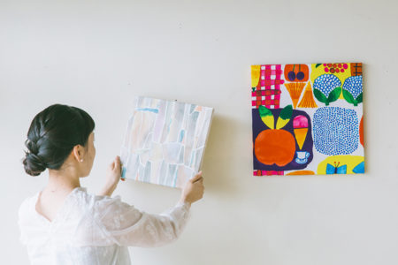 手作りだから好きな布で！ファブリックパネルの作り方3種