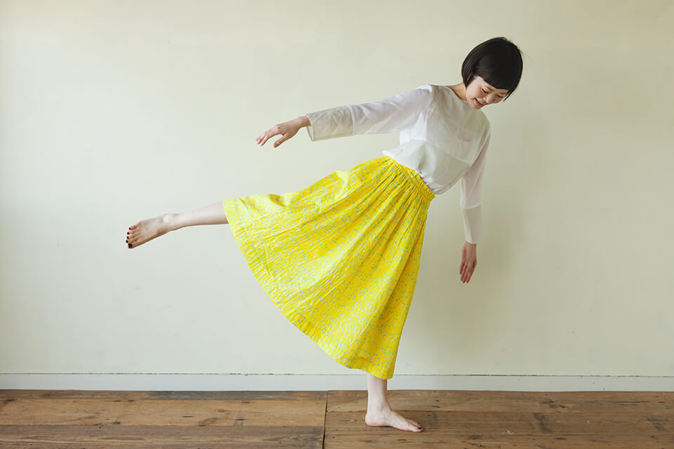 型紙不要 直線裁ちおとなギャザースカートの作り方 Nunocoto Fabric