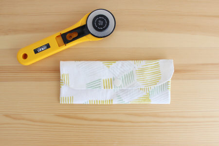 フラップタイプ（横型）ペンケースの作り方