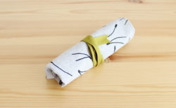 クルクルクル〜がくせになる、巻物型ペンケースの作り方