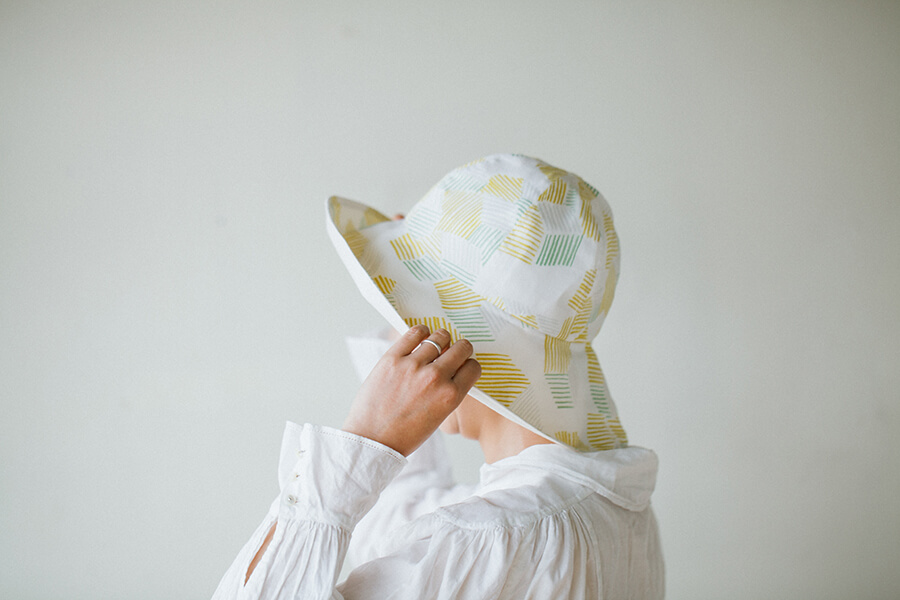 たためる帽子の製図 型紙と作り方 Nunocoto Fabric