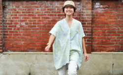 Ｖネックチュニックの作り方と製図・パターン