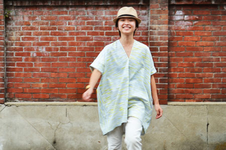 Ｖネックチュニックの作り方と製図・パターン