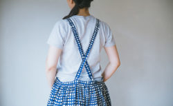 エプロンワンピースの製図・型紙と作り方