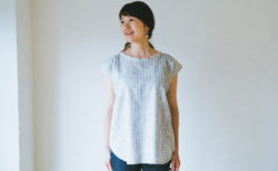 スタンドカラーのチュニックの製図・型紙と作り方