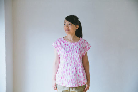 大人用まえうしろチュニックの作り方と製図・パターン