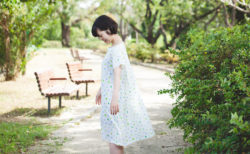 ふんわりＡラインワンピースの作り方と製図・パターン