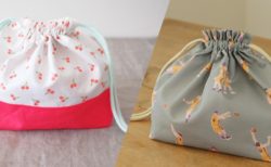 裏地なしお弁当袋の作り方