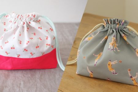 裏地なしお弁当袋の作り方