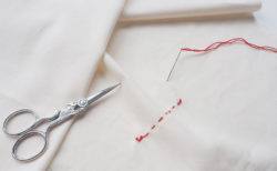 なみ縫い・半返し縫い・本返し縫いの仕方（手縫い）