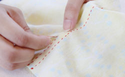 ぬいしろの始末の仕方（手縫い）