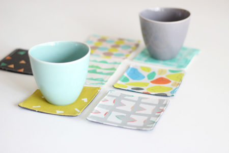 いろいろな布でかわいく♪コースターの作り方