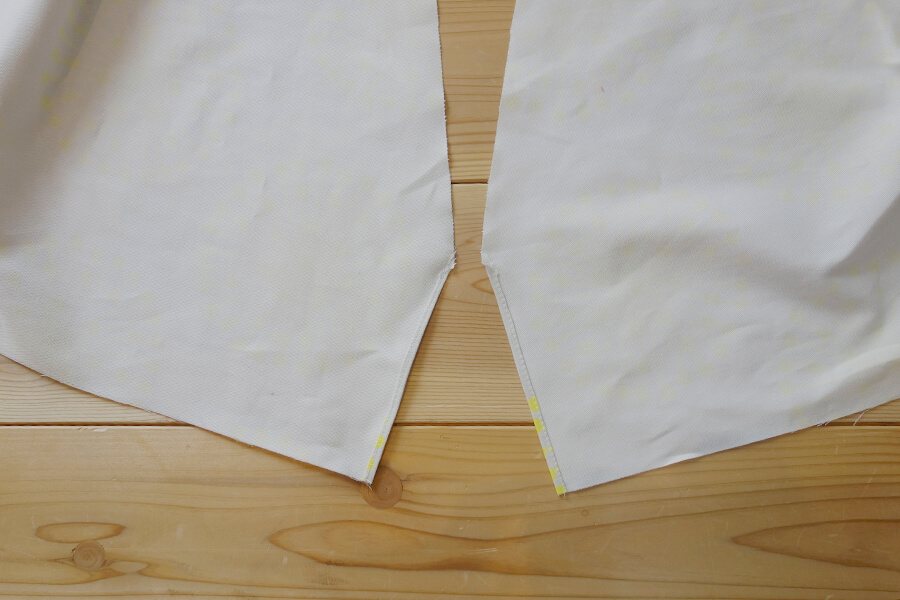 子ども　浴衣　セパレート　型紙　作り方