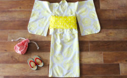 涼しげで可愛い♪こども用セパレート浴衣の作り方(サイズ110〜130)