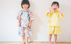 お気に入りの生地で作ろう！涼しくてかわいい、こども甚平の作り方（100・110・120サイズ）【無料型紙】
