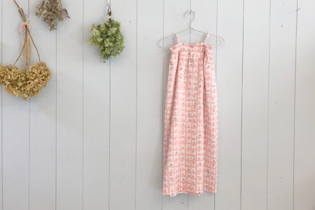 こども用ロングワンピース（キャミソールタイプ）の作り方