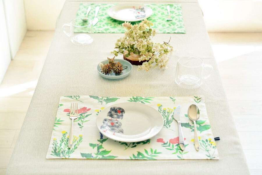 食卓を彩る♪ランチョンマット（ランチクロス）3種の作り方 nunocoto fabric