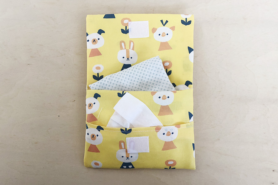 折りたたんで縫うだけ 移動ポケットの作り方 Nunocoto Fabric