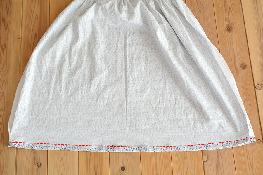 型紙不要 2 5mの布で作れる たっぷりギャザーのマキシ丈カシュクールワンピース Nunocoto Fabric