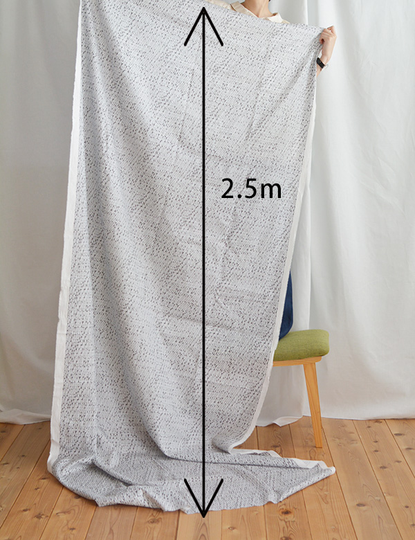 型紙不要 2 5mの布で作れる たっぷりギャザーのマキシ丈カシュクールワンピース Nunocoto Fabric