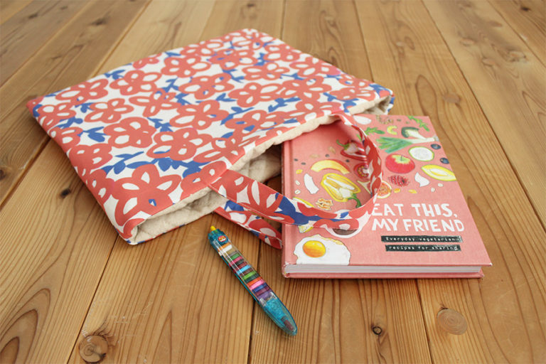 裏地ありのレッスンバッグ