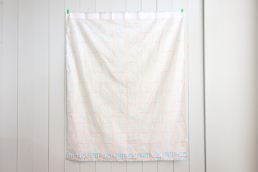 カーテンテープとお気に入りの布でフラットカーテンを作ろう！ | nunocoto fabric