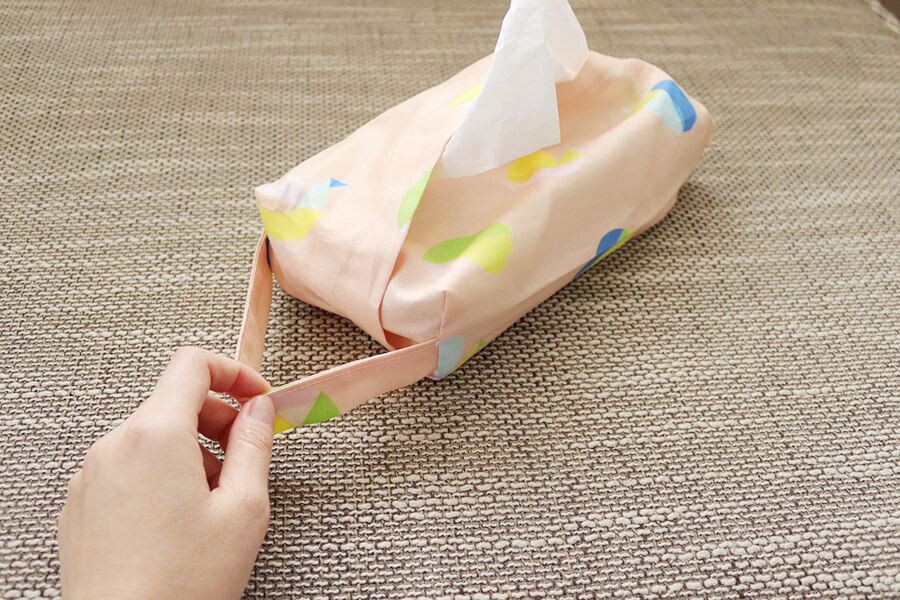 無料型紙 立体的なボックスティッシュカバーの作り方 Nunocoto Fabric