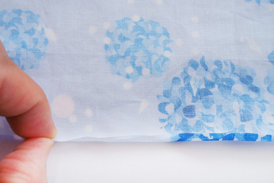 綿ローン生地がおすすめ スカーフの作り方 Nunocoto Fabric