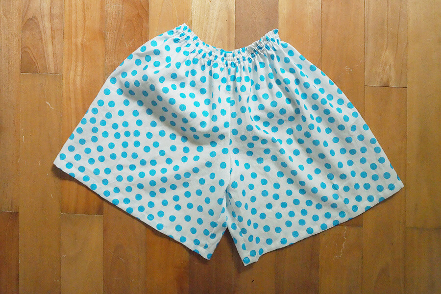 型紙不要 ２つのパーツでできる こどもキュロットスカートの作り方 Nunocoto Fabric