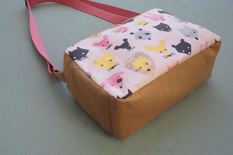 通園ショルダーバッグ（子ども斜めがけバッグ）の作り方【無料型紙あり】 | nunocoto fabric