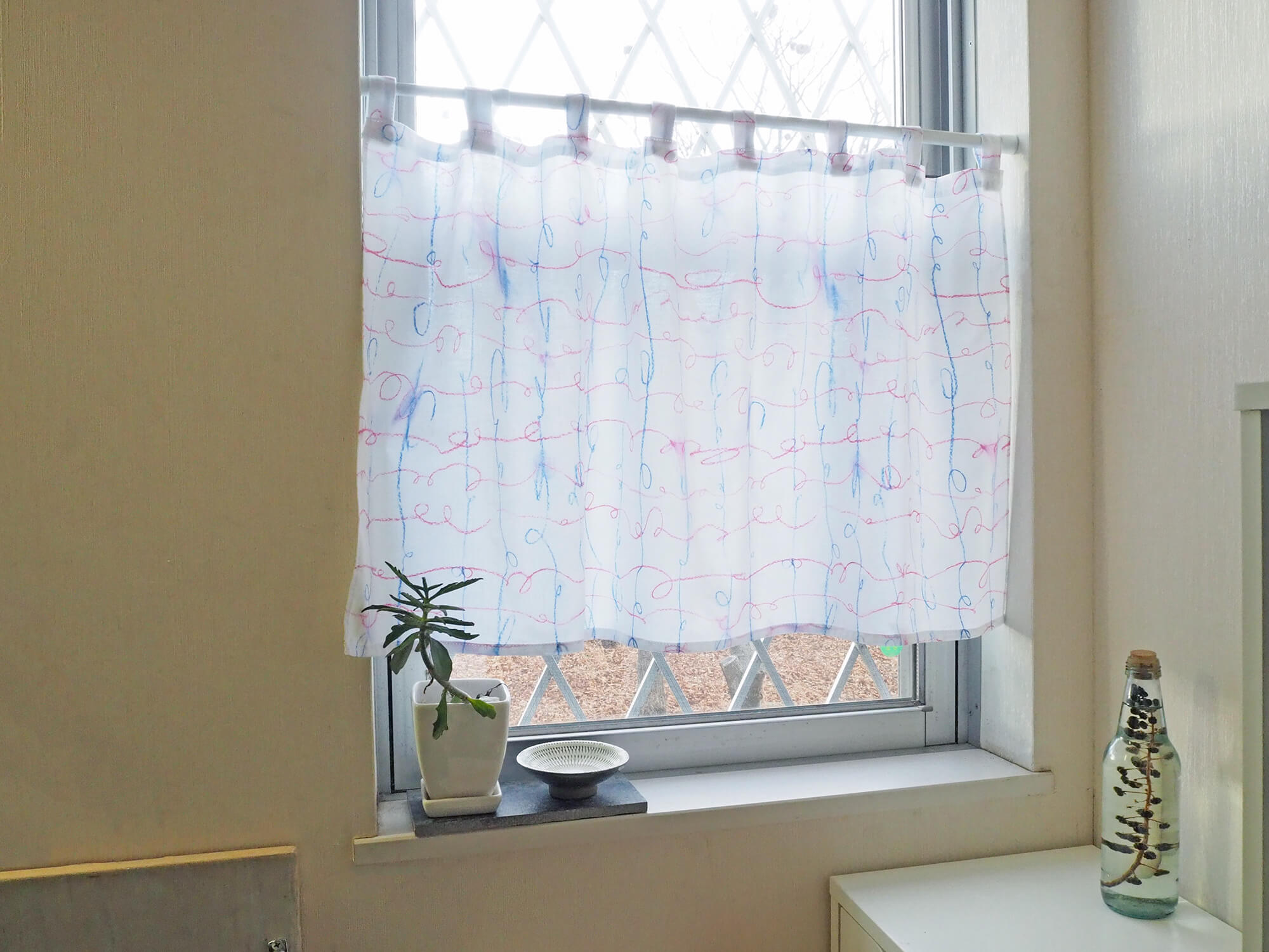 お部屋の雰囲気をワンラックアップ♪カフェカーテンの作り方 ３種 nunocoto fabric