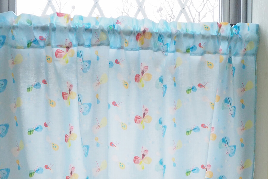 お部屋の雰囲気をワンラックアップ カフェカーテンの作り方 ３種 Nunocoto Fabric