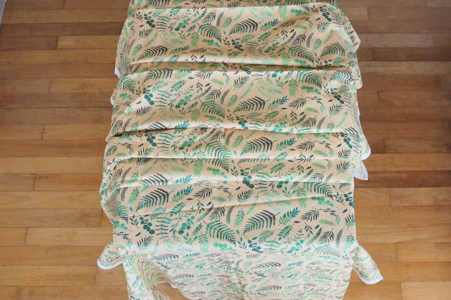 型紙不要 直線縫いで作れるカフタンワンピース Nunocoto Fabric