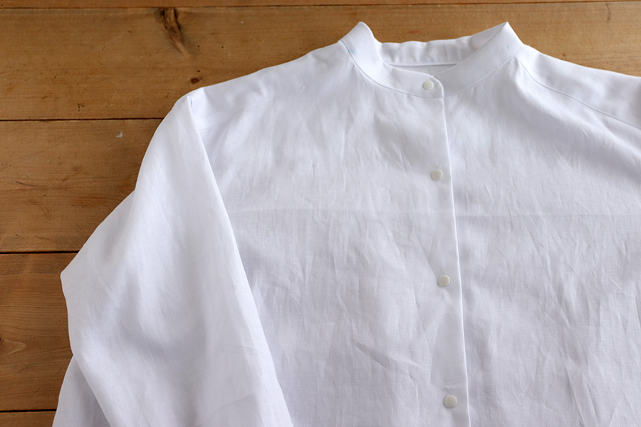 パターンファブリック 美濃羽まゆみさんデザイン はじめての大人の白シャツ の作り方 Nunocoto Fabric