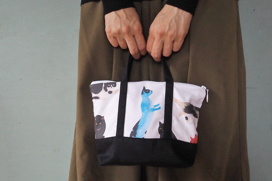 型紙不要】ファスナー付きミニトートバッグの作り方 | nunocoto fabric