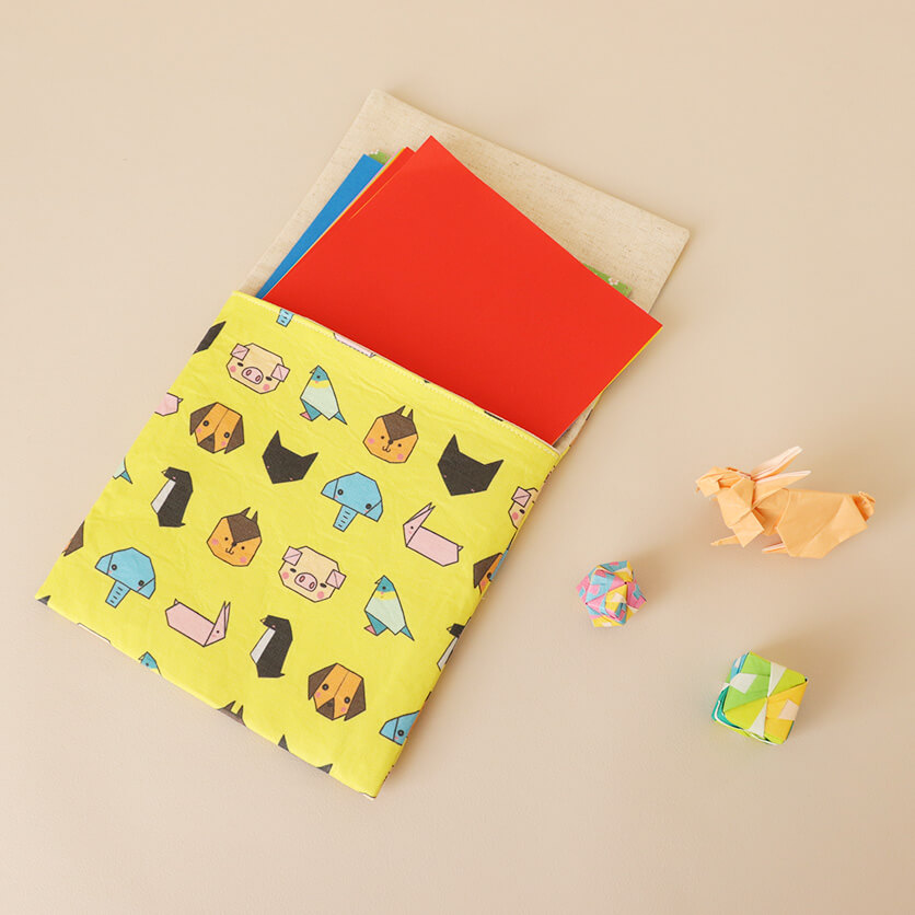 すぐできる 簡単可愛い 折り紙ケース の作り方 Nunocoto Fabric