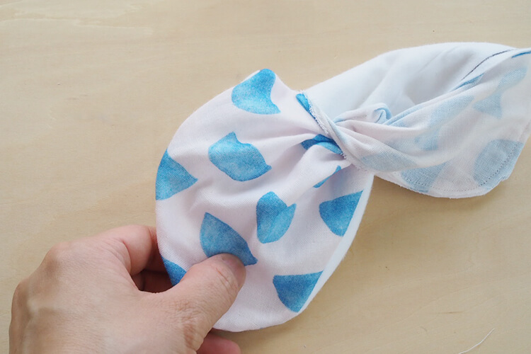 布ナプキン　作り方　型紙　一体型