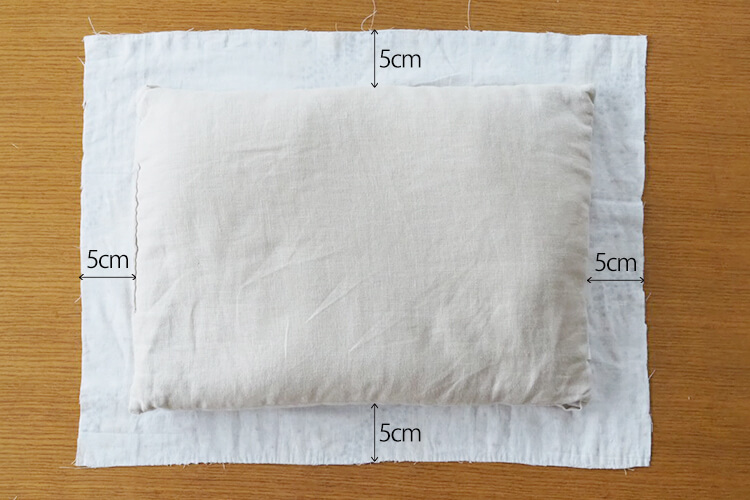 枕カバー　簡単　作り方