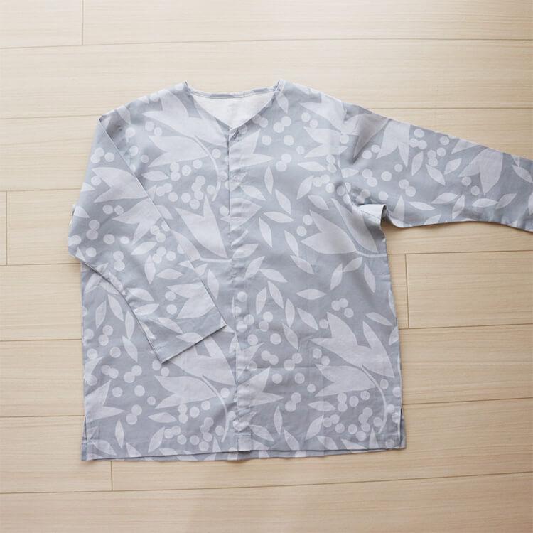 【ホームソーイング型紙シリーズ】No.024_ユニセックスプルオーバーシャツ　作り方