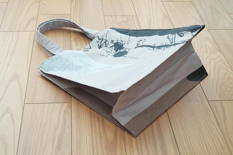 ボックス型　トートバッグ　作り方　紙袋