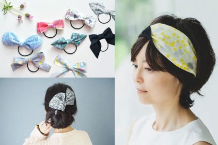 まとめ髪に便利！ヘアアクセサリーのレシピ集