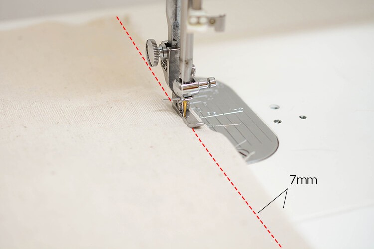 裏地あり ファスナー サコッシュ 作り方