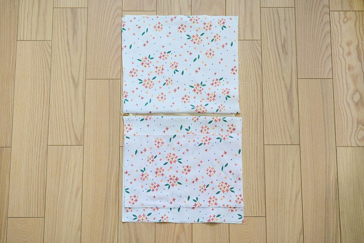 裏地あり ファスナー サコッシュ 作り方