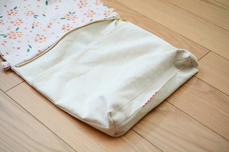 裏地あり ファスナー サコッシュ 作り方