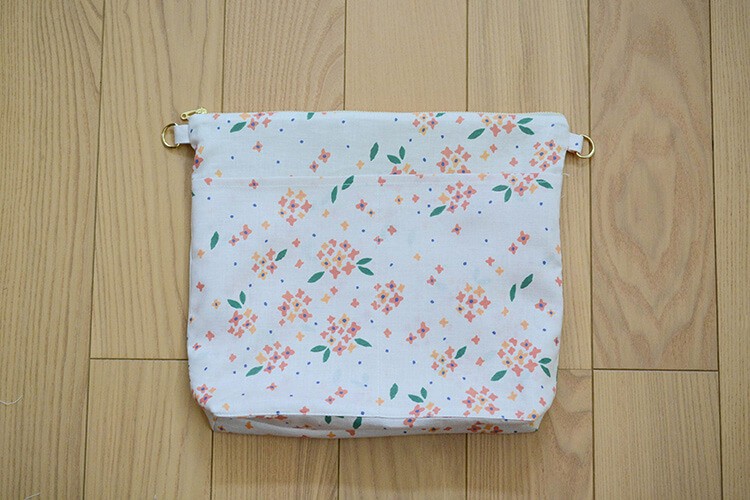 裏地あり ファスナー サコッシュ 作り方