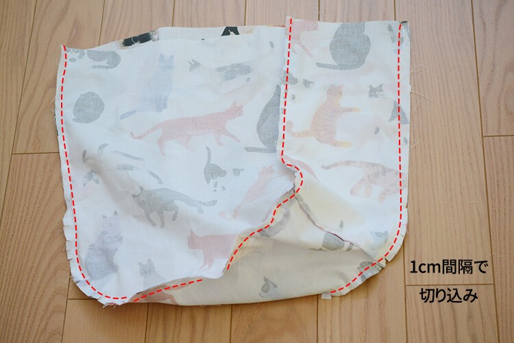 サイドポケット トートバッグ 作り方