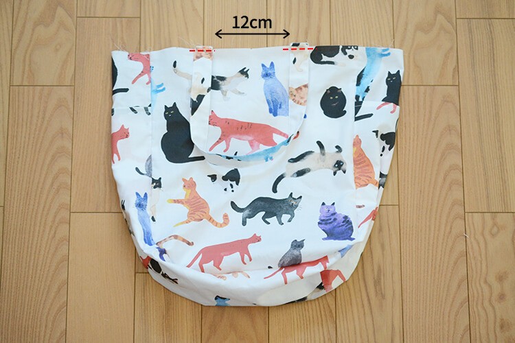 サイドポケット トートバッグ 作り方