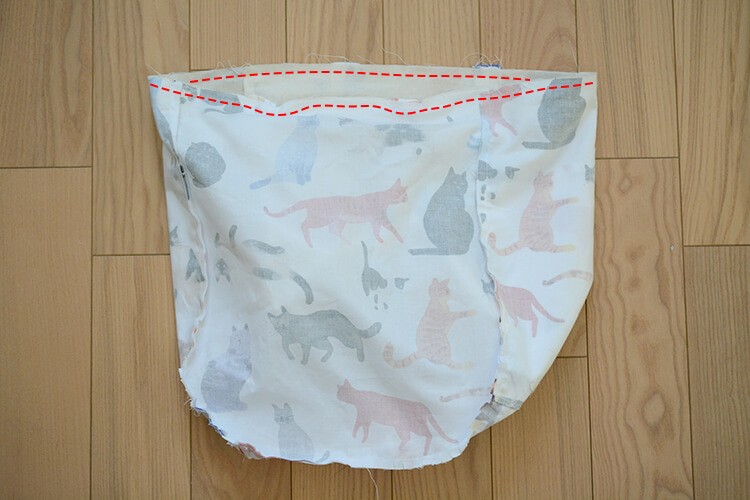 サイドポケット トートバッグ 作り方